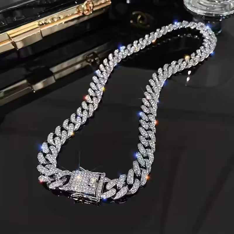 COLLAR CUBANO QUERENCIA ¨ENCRUSTED¨