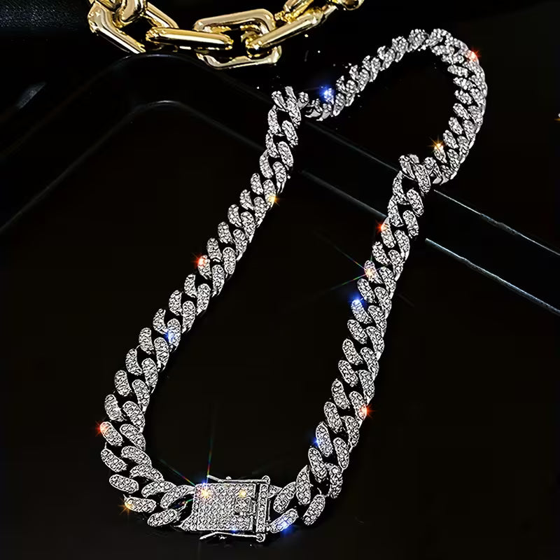 COLLAR CUBANO QUERENCIA ¨ENCRUSTED¨