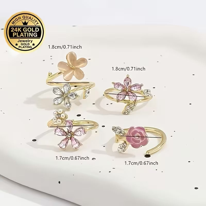 ANILLO QUERENCIA ¨FIORE¨ AJUSTABLE
