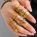 ANILLO QUERENCIA ¨ALIURE¨DAMA AJUSTABLE